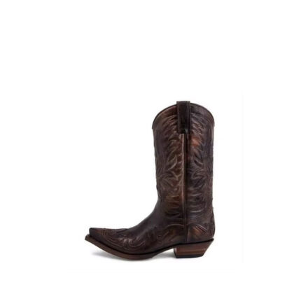 Black and Brown Cowboy Boots