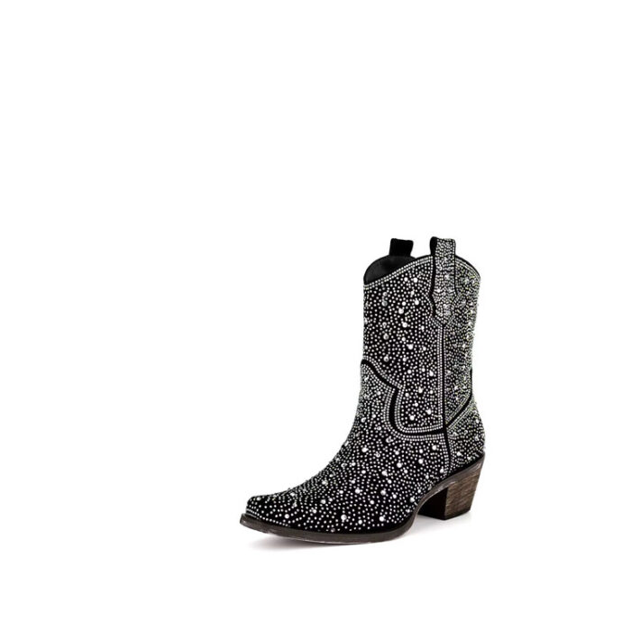 Black Sparkly Cowgirl Boots