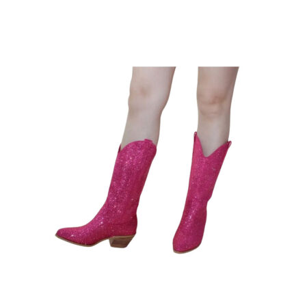 Ladies Pink Cowboy Boots