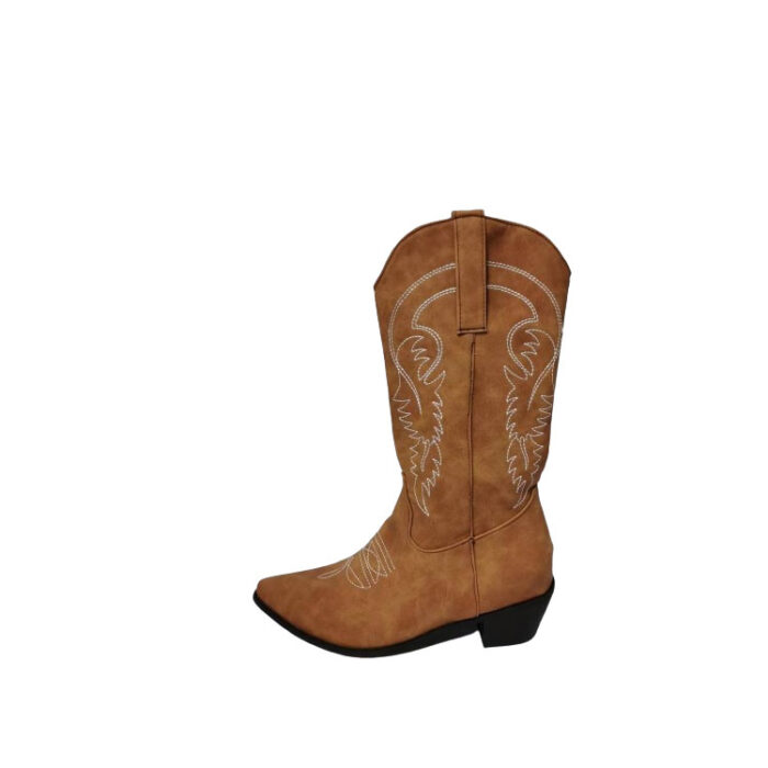 light brown cowboy boots