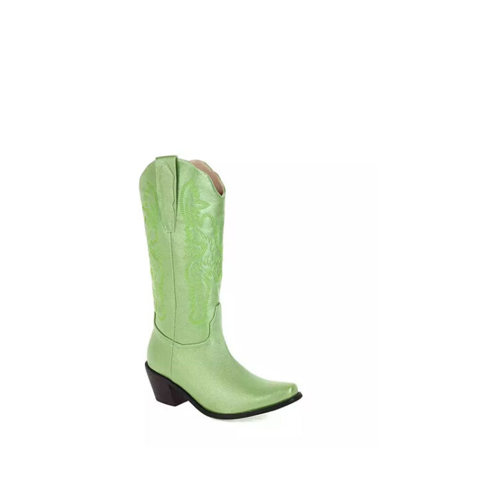 lime green cowgirl boots