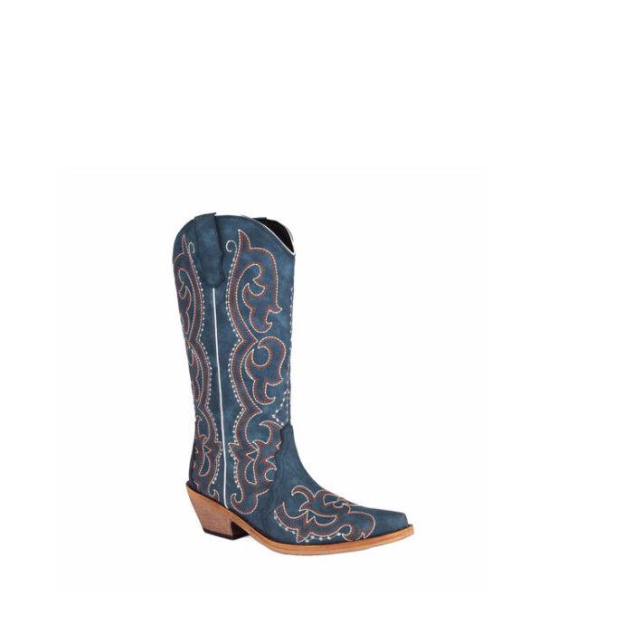 navy blue cowgirl boots