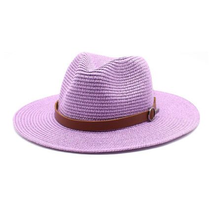 Purple Dragon Straw Cowboy Hat