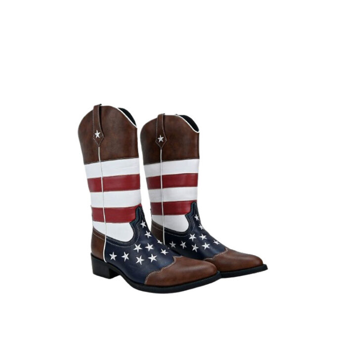 Red White and Blue Cowboy Boots